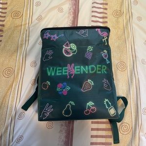 Cooler backpack for beverages by the company Weekender